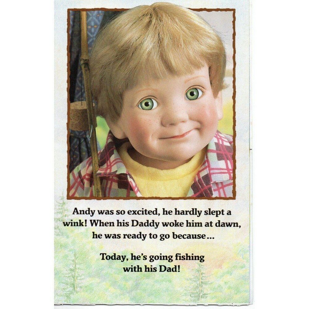 Brochure for Andy Doll by Elke Hutchens Excellent Condition pamphlet vintage